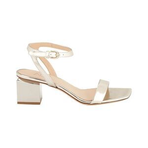 Agl Angie Leather Sandal, Yellow